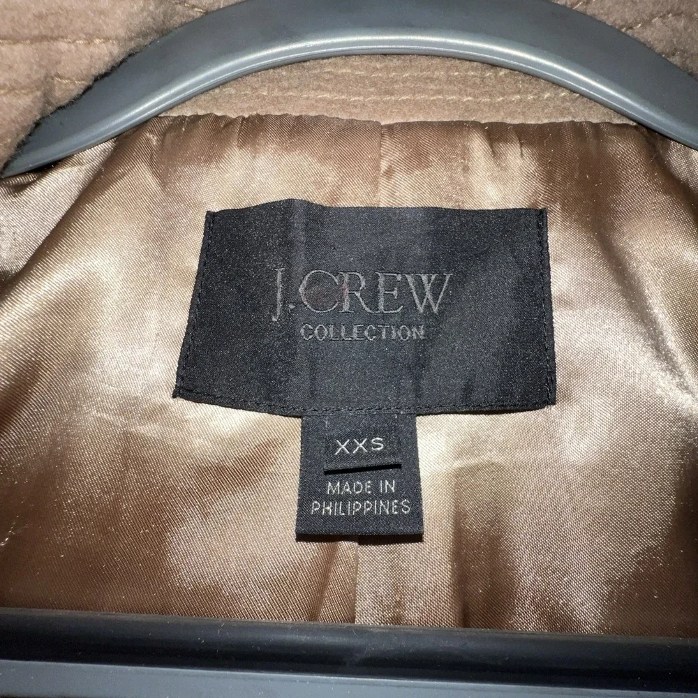 Vintage J.Crew Collection Wool Removable Hood‎ Toggle Coat XXS